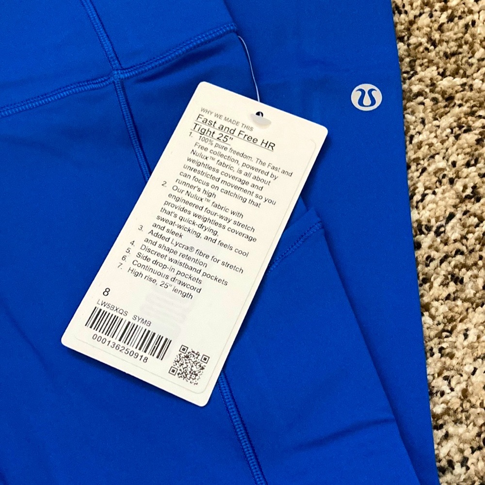 Lululemon Fast and Free SOLD!! - Picture 5 of 6